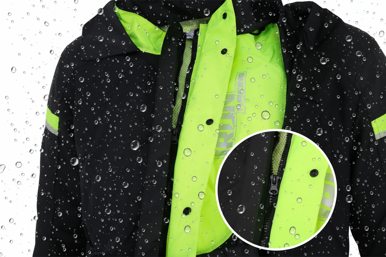 IMPERMEABLE IRON RACING MSD-801 VERDE