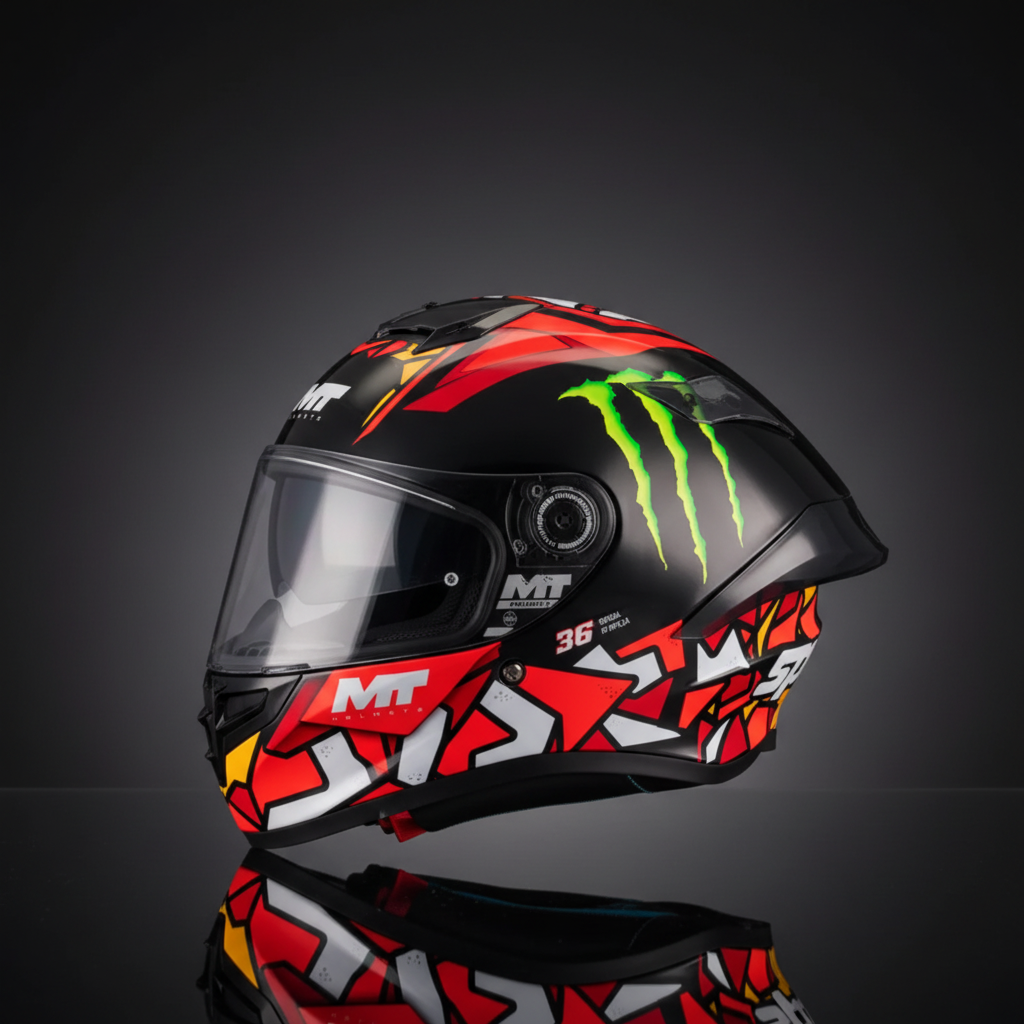 CASCO MT TARGO PIQUERAS B5 BRILLO