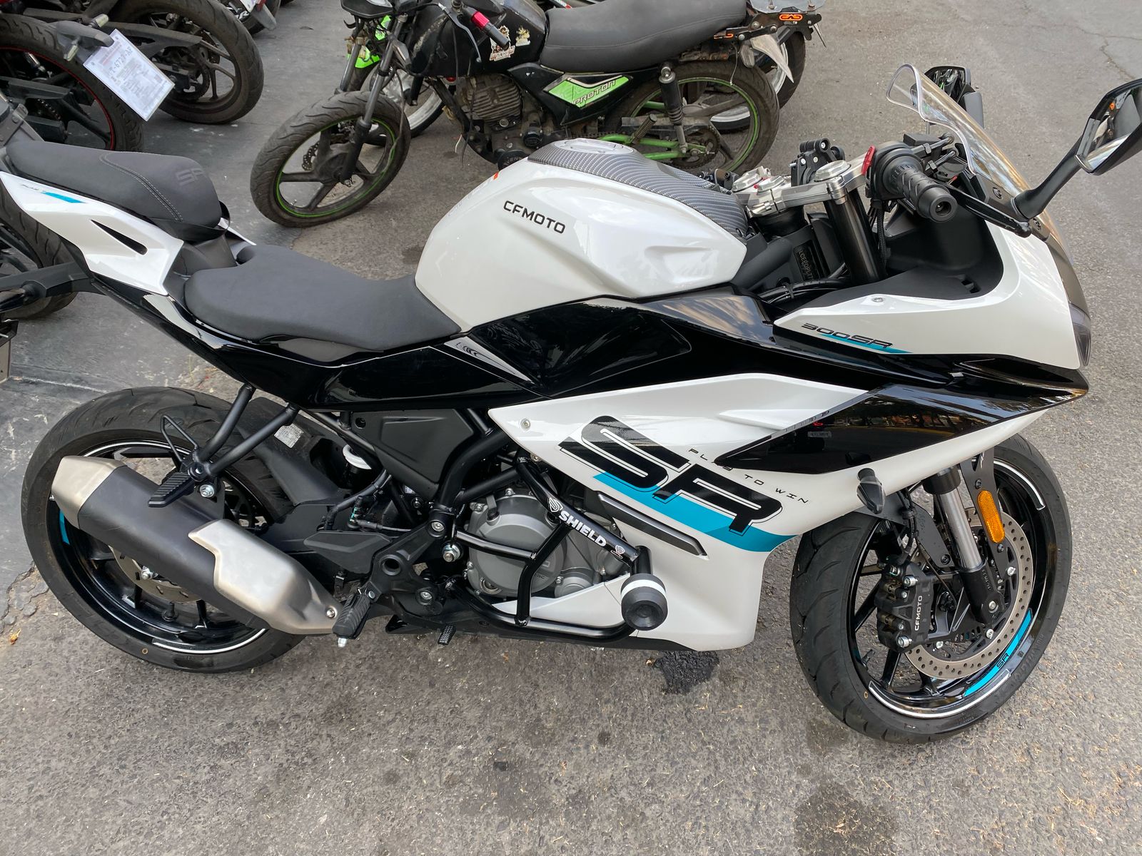 SLIDER CF MOTO 300 SR