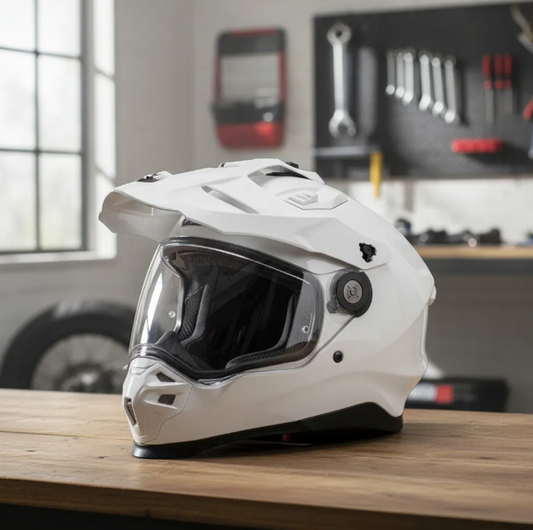 Casco Scorpion Exo Xt9000 Air Carbon Full Face Gloss White
