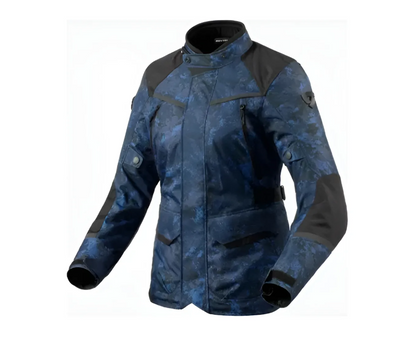Chamarra Revit Voltiac 3 H2o Camo Blue