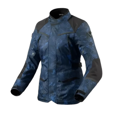 Chamarra Revit Voltiac 3 H2o Camo Blue