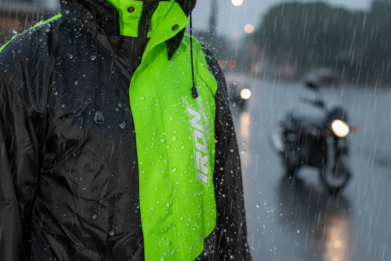 IMPERMEABLE IRON RACING MSD-801 VERDE
