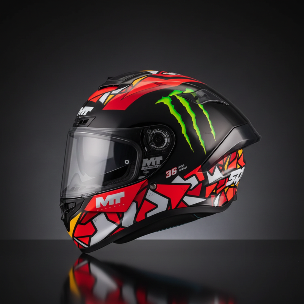 CASCO MT TARGO PIQUERAS B5 BRILLO