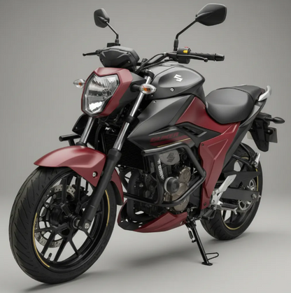 Slider Suzuki Gixxer 250 Nk Negro Mate