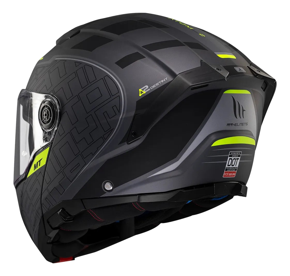 Casco Mt Fu404sv Atom 2 Sv Destiny C2 Mate