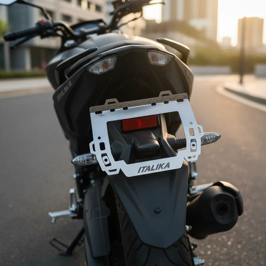 Porta placas Italika