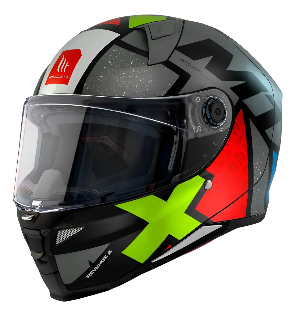 Casco Mt Ff110b Revenge 2 S Light C2 Perla Brillo