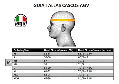Casco Agv K1 S Pulse 46 Original