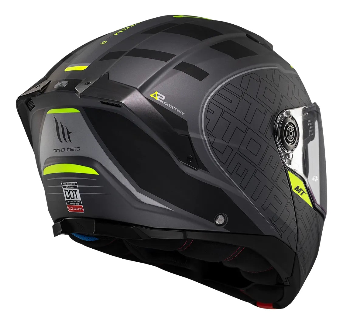 Casco Mt Fu404sv Atom 2 Sv Destiny C2 Mate